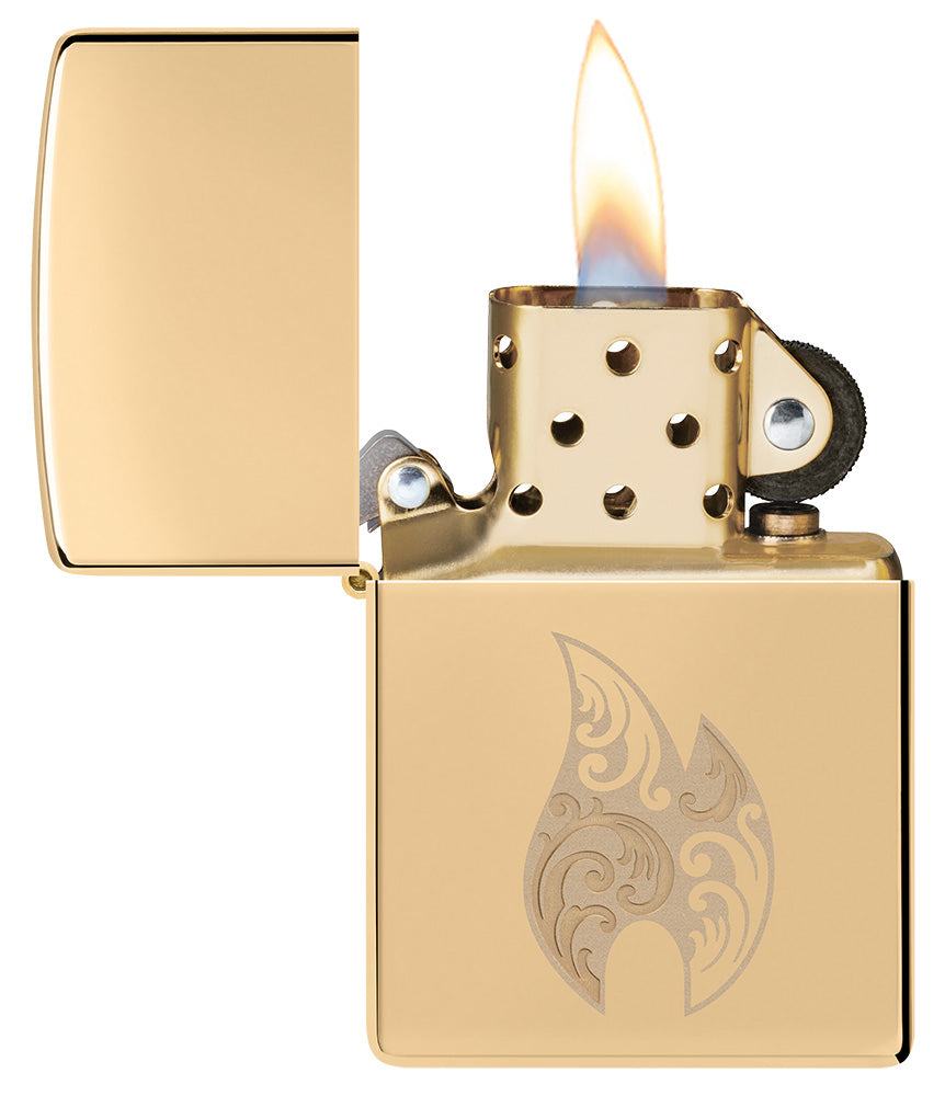 Zapalovač Zippo 24023 Filigree Flame Design 