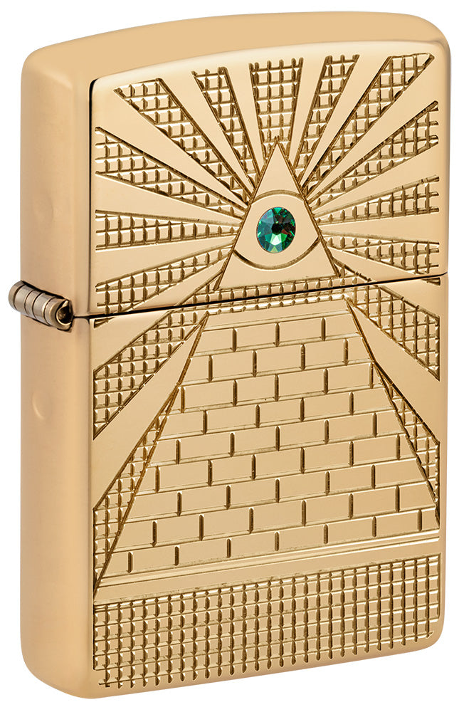 Zippo zapalovač 24202 Eye of Providence Design