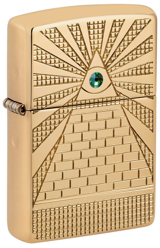 Zippo zapalovač 24202 Eye of Providence Design