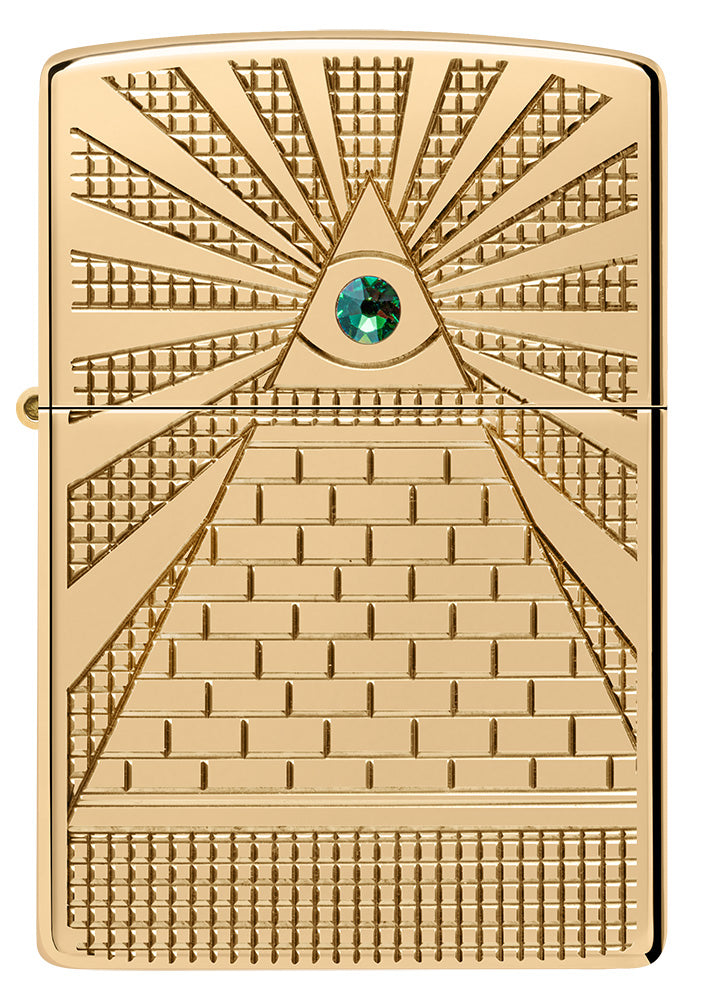 Zippo zapalovač 24202 Eye of Providence Design