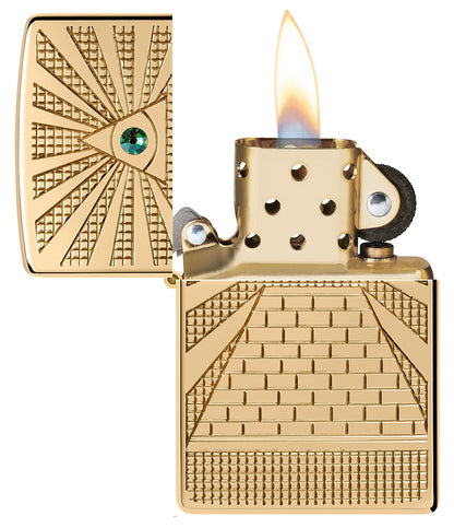 Zippo zapalovač 24202 Eye of Providence Design
