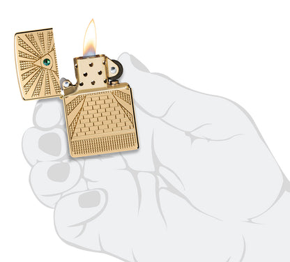 Zippo zapalovač 24202 Eye of Providence Design