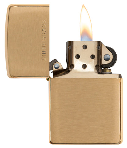 Zippo zapalovač 23001 Solid Brass