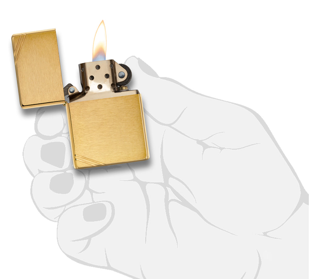 Zippo zapalovač 23002 Vintage with Slashes