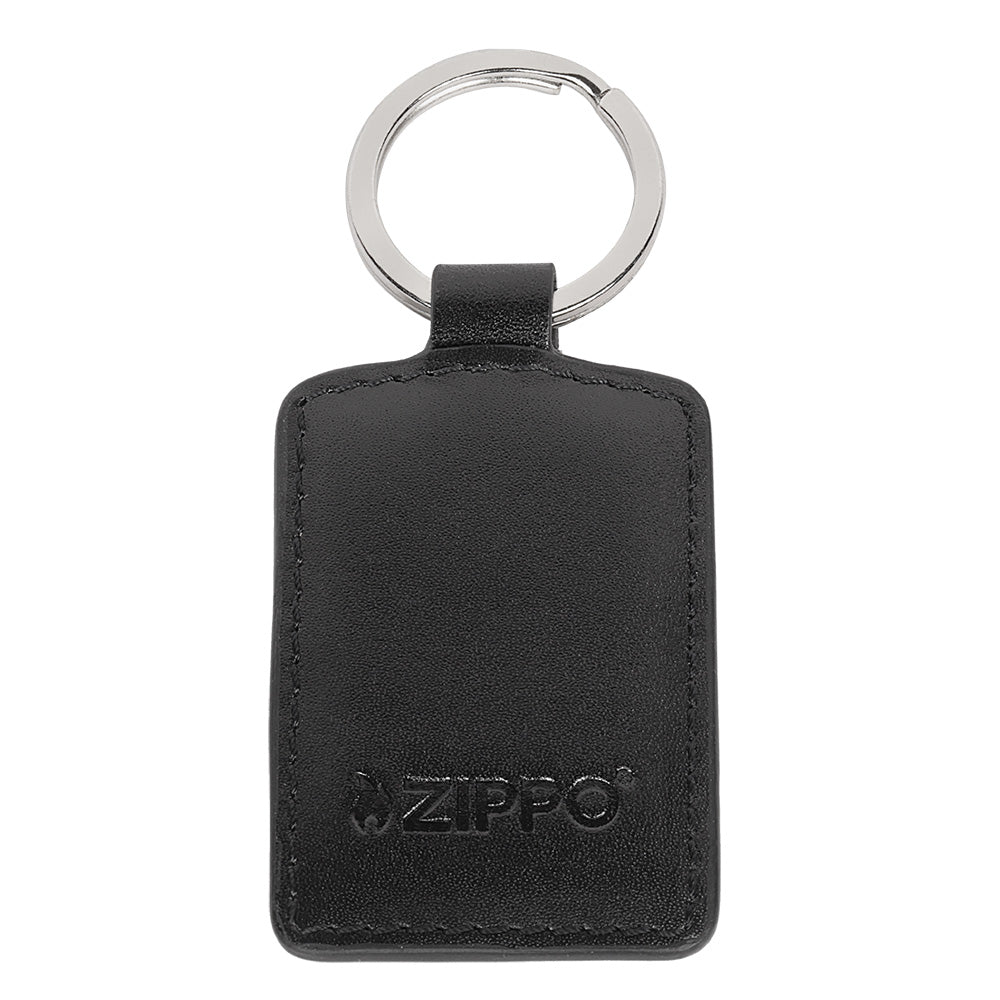 44184 Kožený přívěsek na klíče Zippo Signature