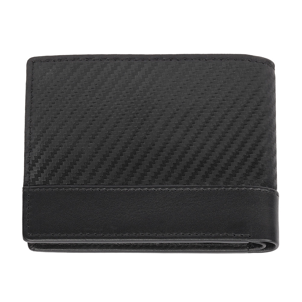 44188 Kožená peněženka Zippo Carbon