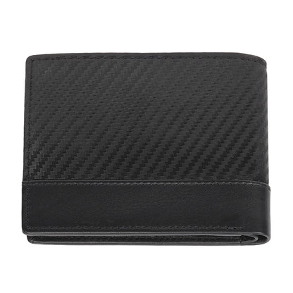 44188 Kožená peněženka Zippo Carbon