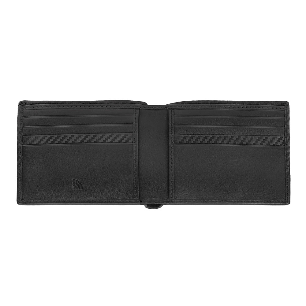 44188 Kožená peněženka Zippo Carbon