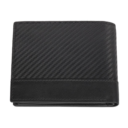 44189 Kožená peněženka Zippo Carbon
