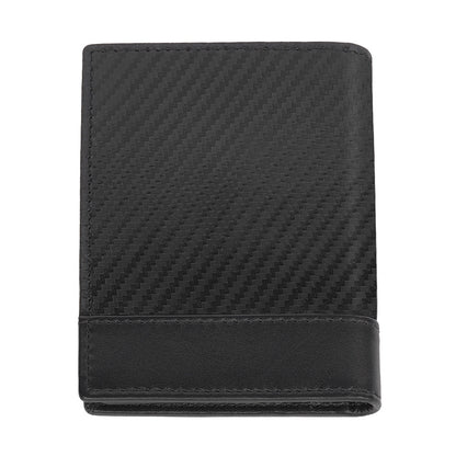 44191 Kožená peněženka Zippo Carbon
