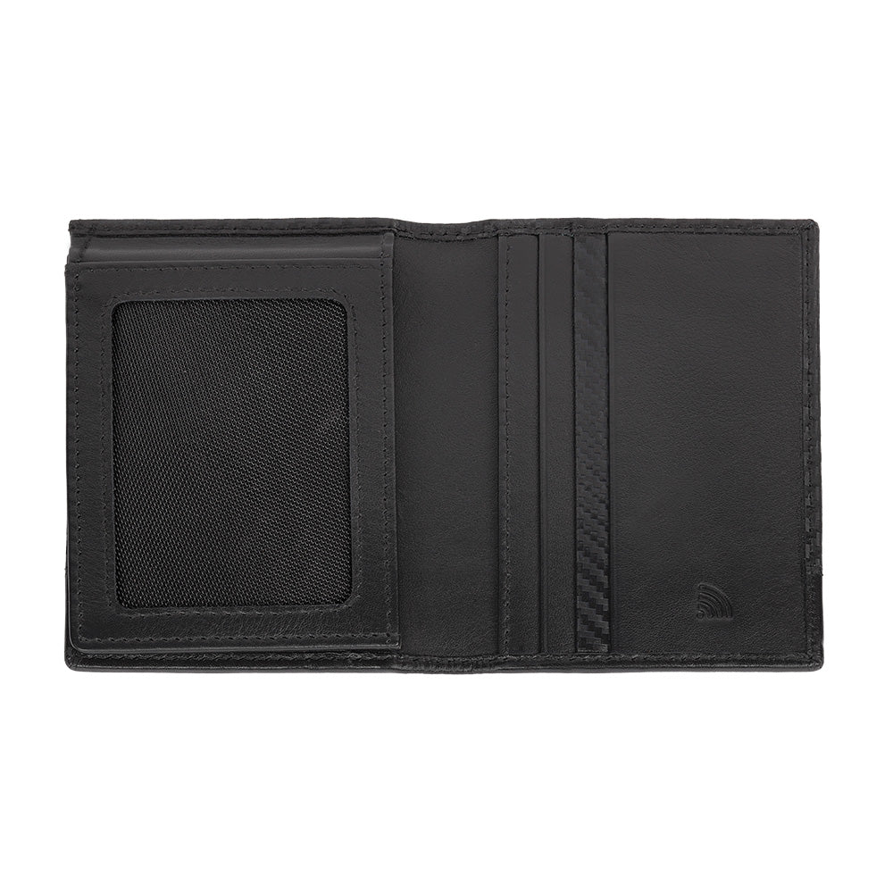 44191 Kožená peněženka Zippo Carbon