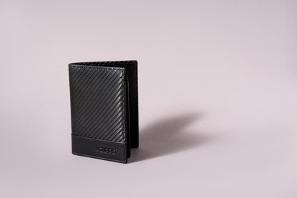 44191 Kožená peněženka Zippo Carbon