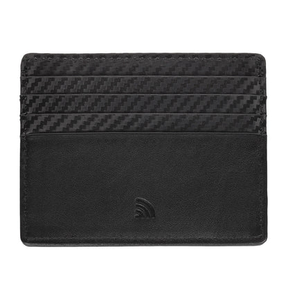 44193 Kožené pouzdro na karty Zippo Carbon