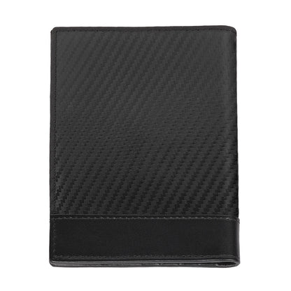 44194 Kožené pouzdro na cestovní pas Zippo Carbon