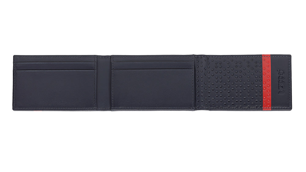 44205 Kožené pouzdro na karty Zippo Navy
