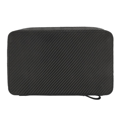 44207 Kožená cestovní taška na doutníky Zippo Carbon