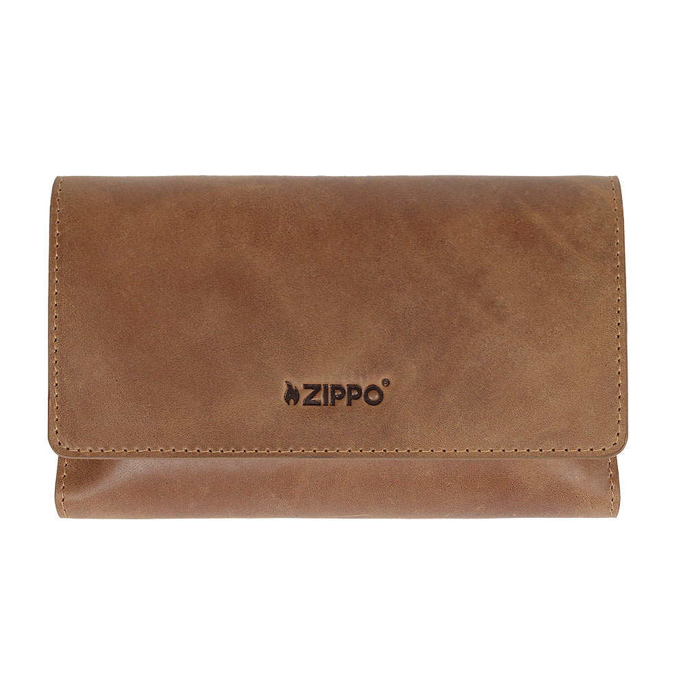 44211 Kožené pouzdro na tabák Zippo Vintage