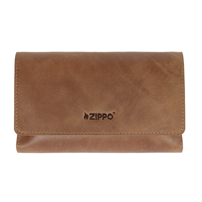 44211 Kožené pouzdro na tabák Zippo Vintage