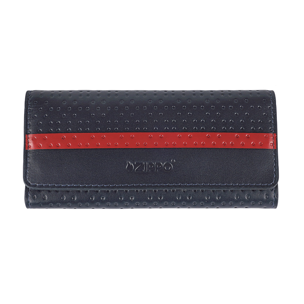 44212 Kožené pouzdro na tabák Zippo Navy