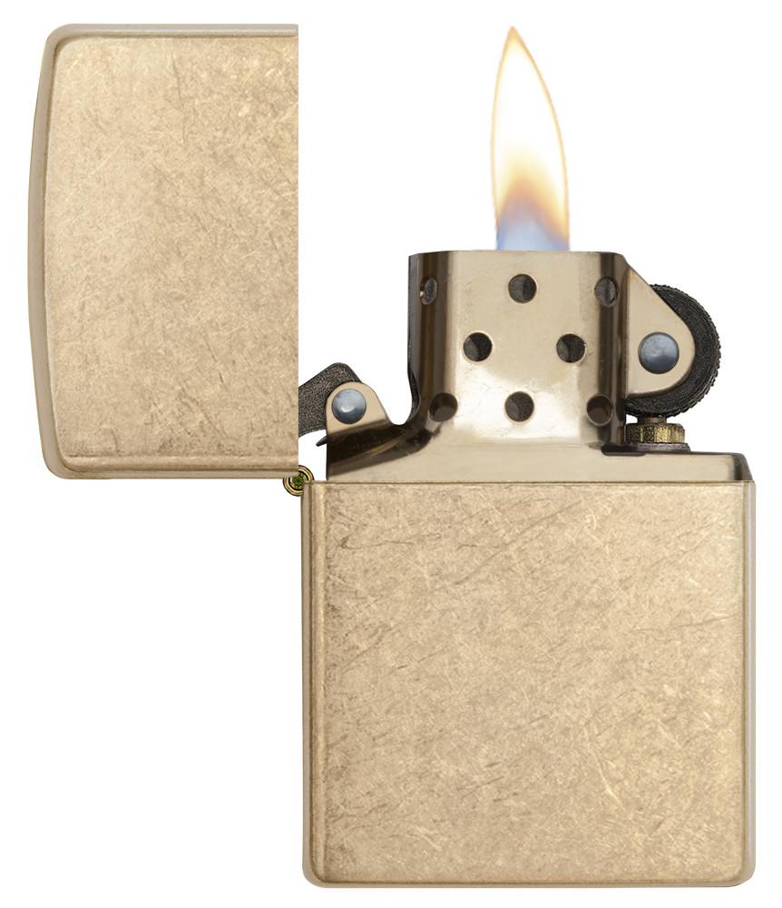 Zippo zapalovač 24180 Armor® Tumbled Brass™