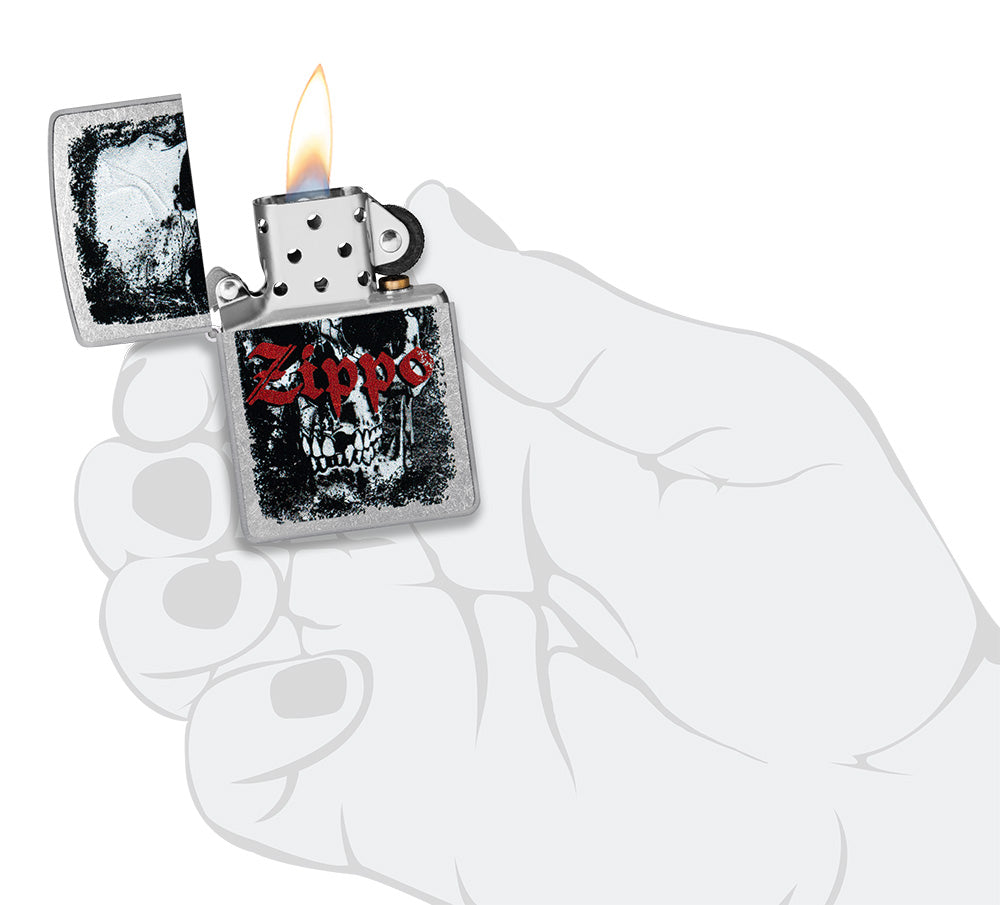 Zapalovač Zippo 25706 Zippo Skull Design