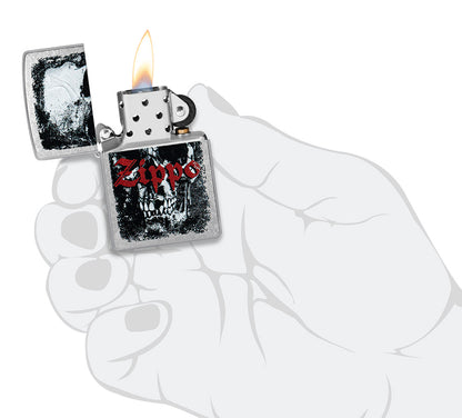 Zapalovač Zippo 25706 Zippo Skull Design