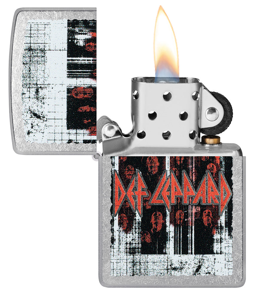 Zapalovač Zippo 25707 Def Leppard Many Faces Design