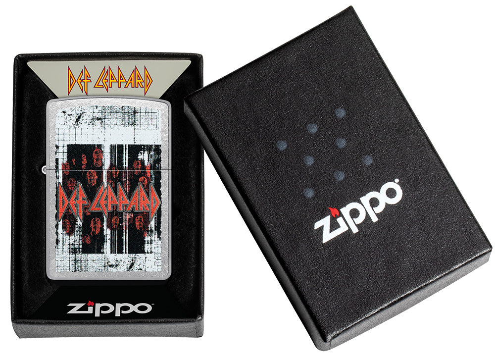 Zapalovač Zippo 25707 Def Leppard Many Faces Design