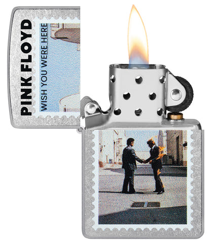 Zippo zapalovač 25709 Pink Floyd Wish You Were Here Design