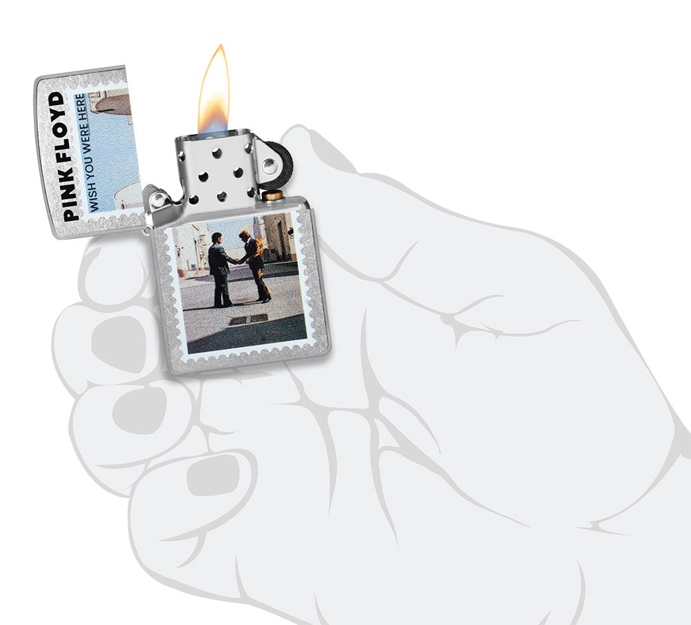 Zippo zapalovač 25709 Pink Floyd Wish You Were Here Design