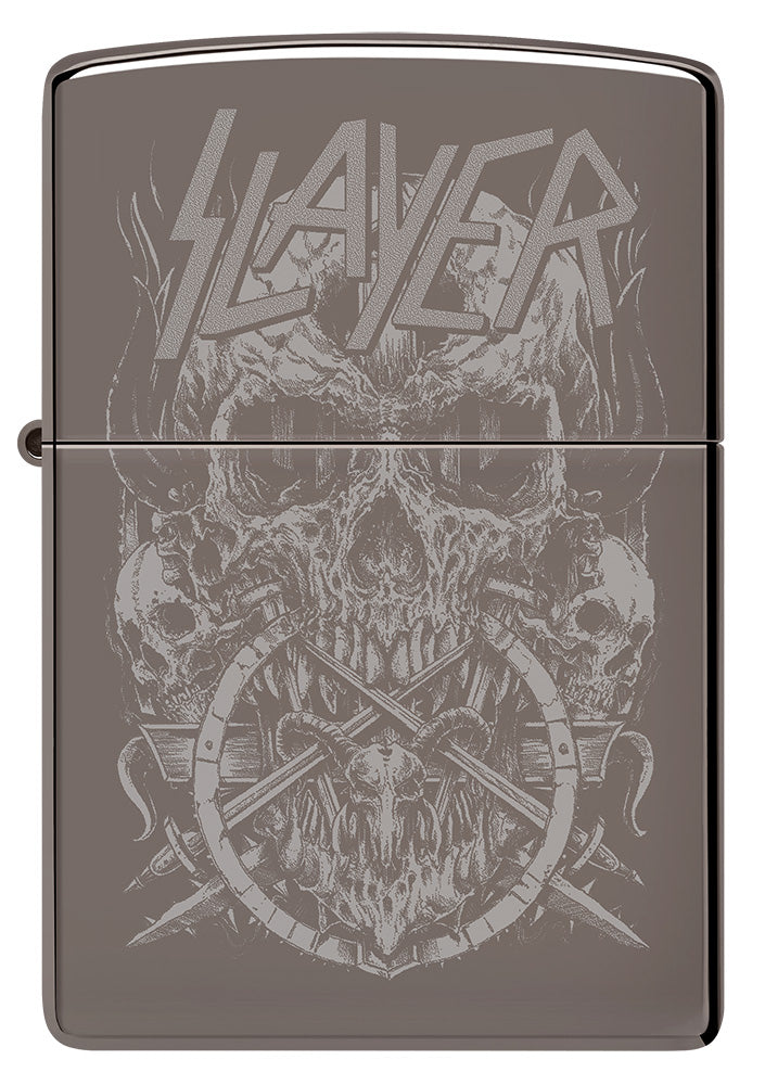 Zapalovač Zippo 25712 Slayer Skull Design