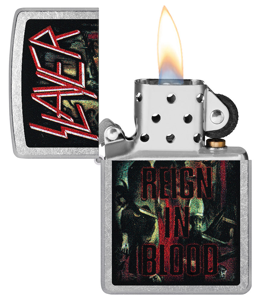 Zippo zapalovač 25713 Slayer Reign in Blood Design