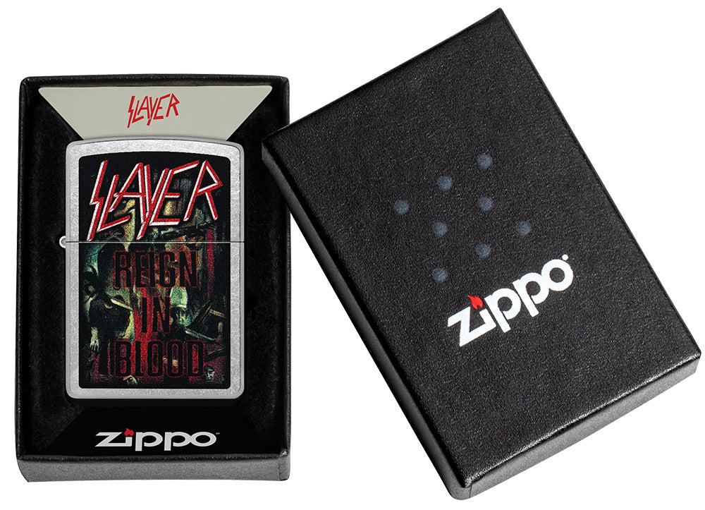 Zippo zapalovač 25713 Slayer Reign in Blood Design