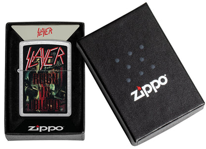Zippo zapalovač 25713 Slayer Reign in Blood Design