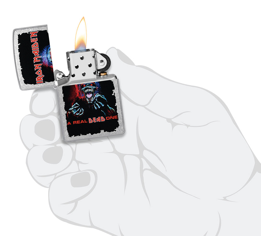 Zippo zapalovač 25715 Iron Maiden A Real Dead One Design
