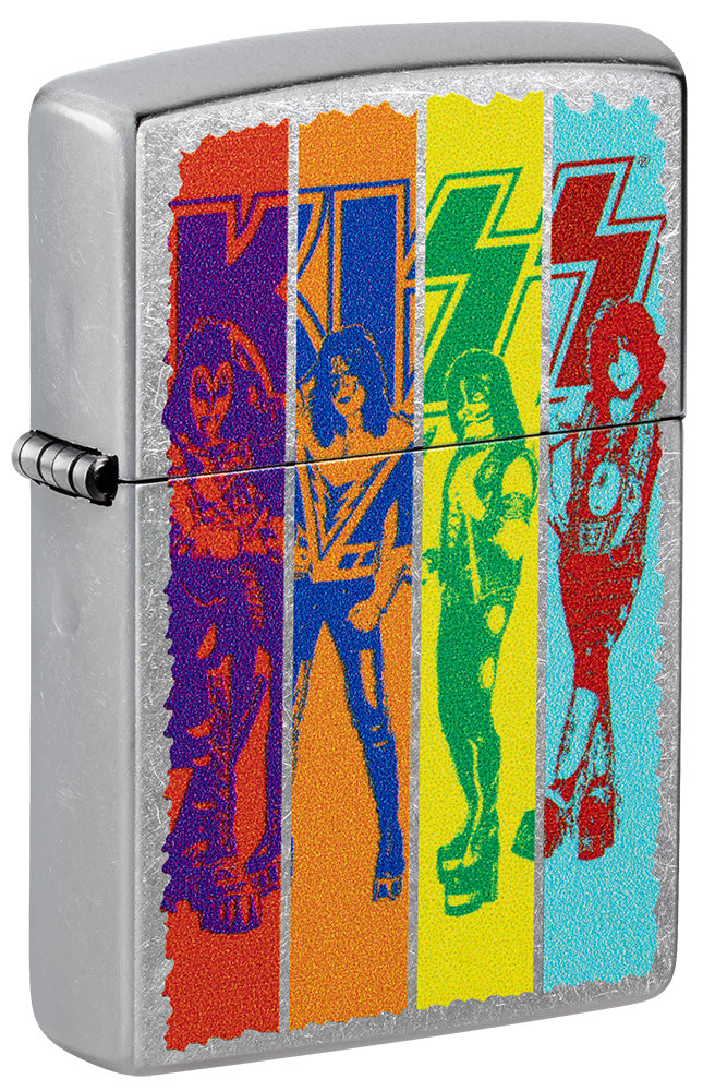 Zippo zapalovač 25717 KISS® Fly Flag Design