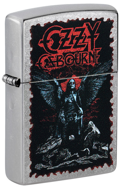 Zippo zapalovač 25719 Ozzy Osbourne Angel Wings Design