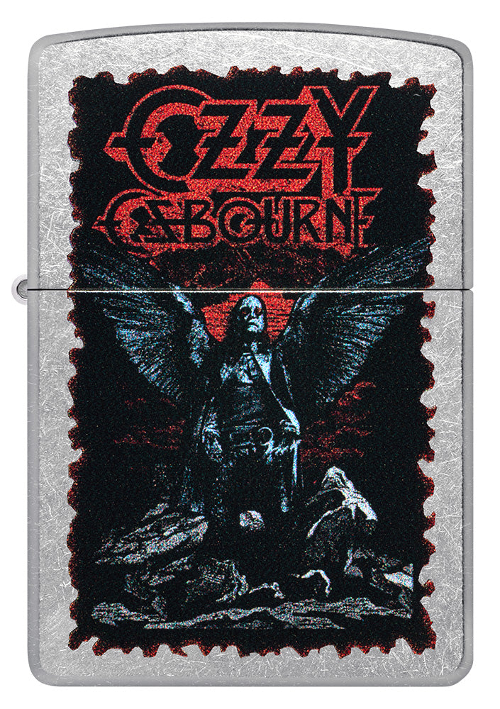 Zippo zapalovač 25719 Ozzy Osbourne Angel Wings Design