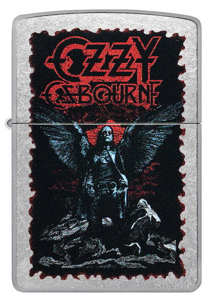 Zippo zapalovač 25719 Ozzy Osbourne Angel Wings Design