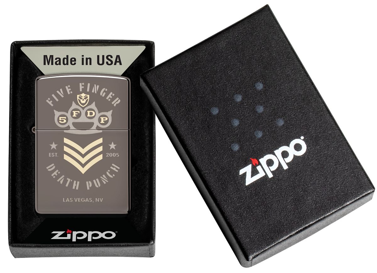 Zippo zapalovač 25722 Five Finger Death Punch Est. 2005