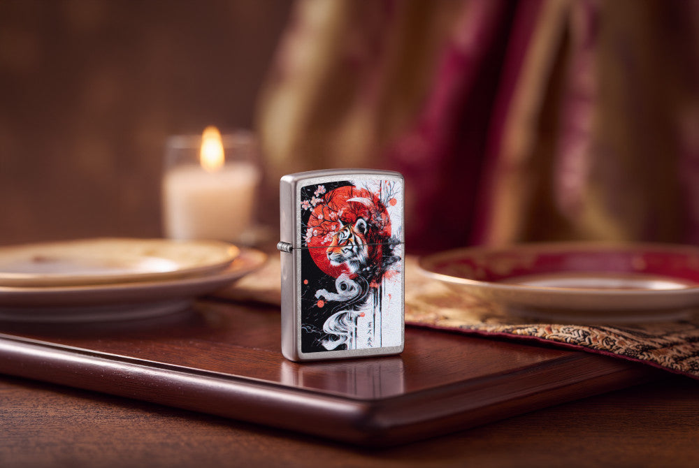 Zapalovač Zippo 25724 Tiger Blossom Design