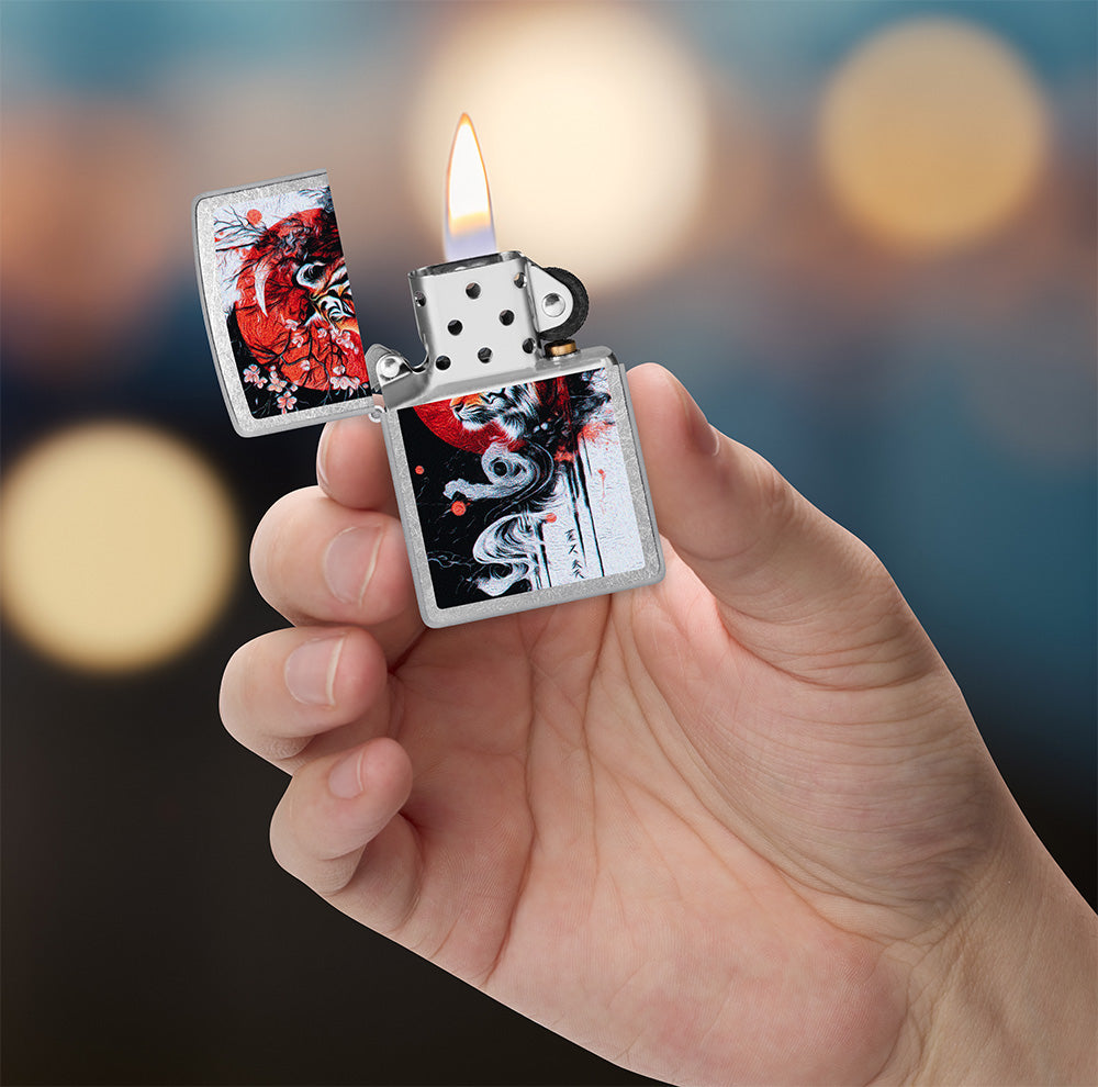 Zapalovač Zippo 25724 Tiger Blossom Design