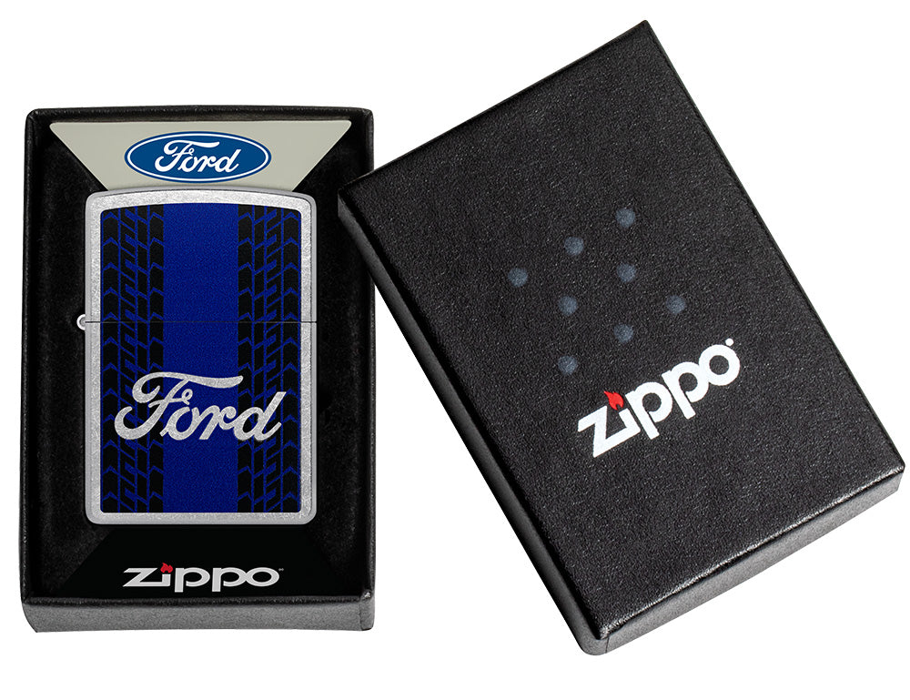 Zippo zapalovač 25727 Ford Racing Stripes Design