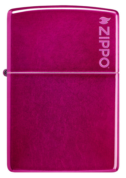 Zapalovač Zippo 26217 Candy Raspberry Zippo Logo