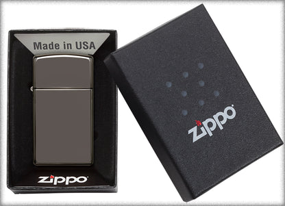 Zippo zapalovač 25108 Slim® Black Ice®