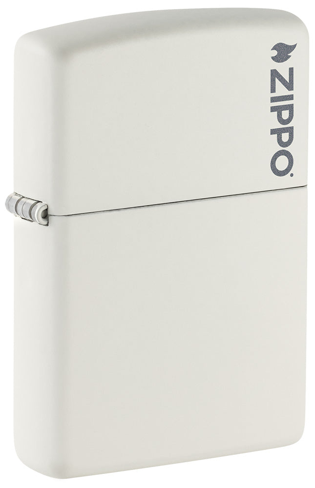 Zapalovač Zippo 26417 White Matte Zippo Logo