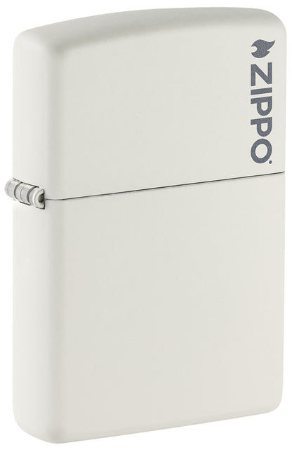 Zapalovač Zippo 26417 White Matte Zippo Logo