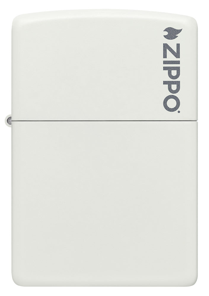 Zapalovač Zippo 26417 White Matte Zippo Logo