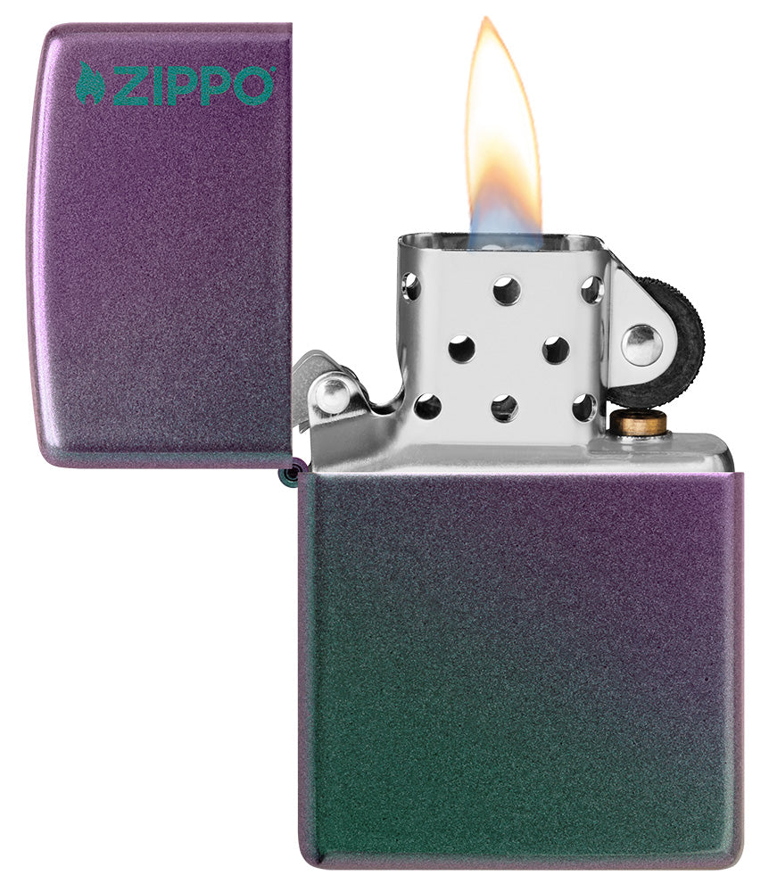 Zapalovač Zippo 26910 Iridescent Zippo Logo