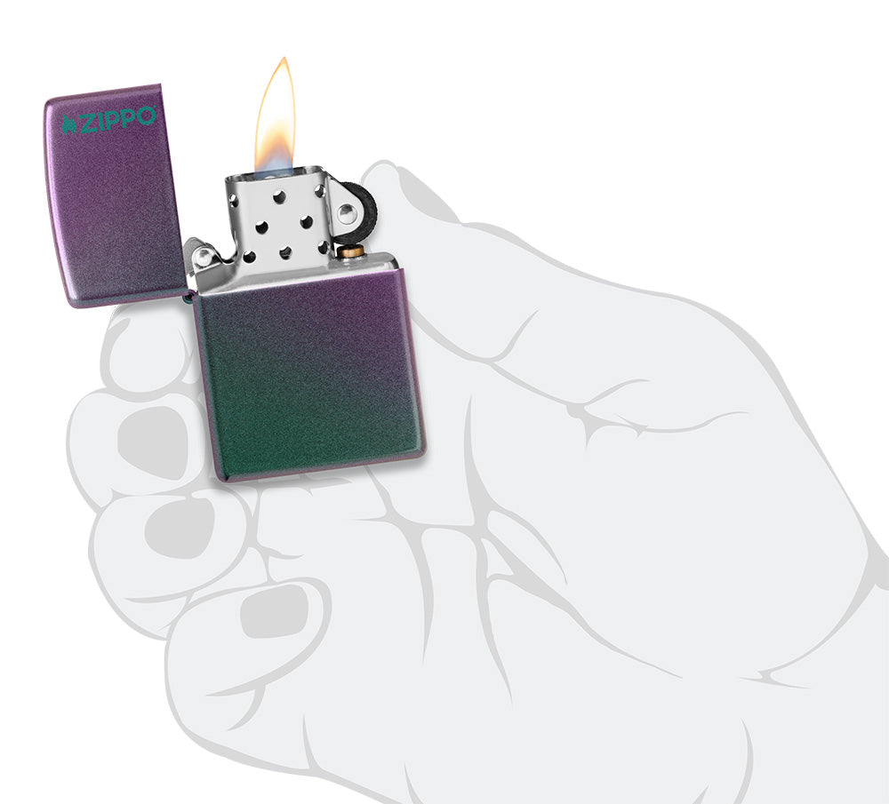 Zapalovač Zippo 26910 Iridescent Zippo Logo